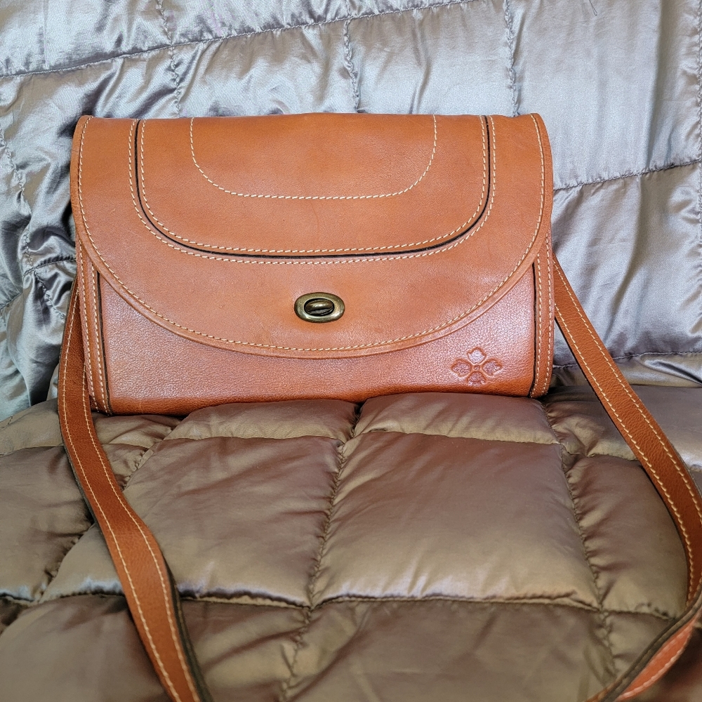 Leather Patricia Nash shoulder bag